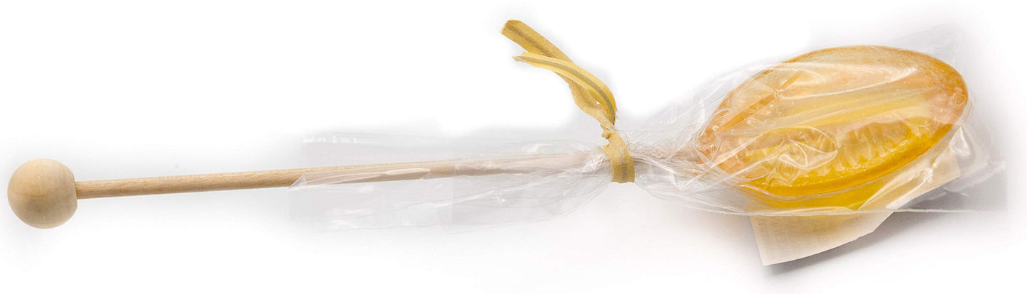 Hand Made in USA Flavored Honey On Wooden Stirrer Gift Pack (6 Count)