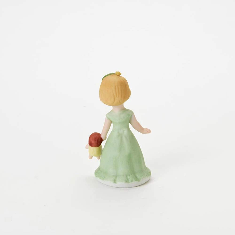 Enesco Growing Up Girls ‚ÄúBlonde Age 3‚Äù Porcelain Figurine, 3.25‚Äù
