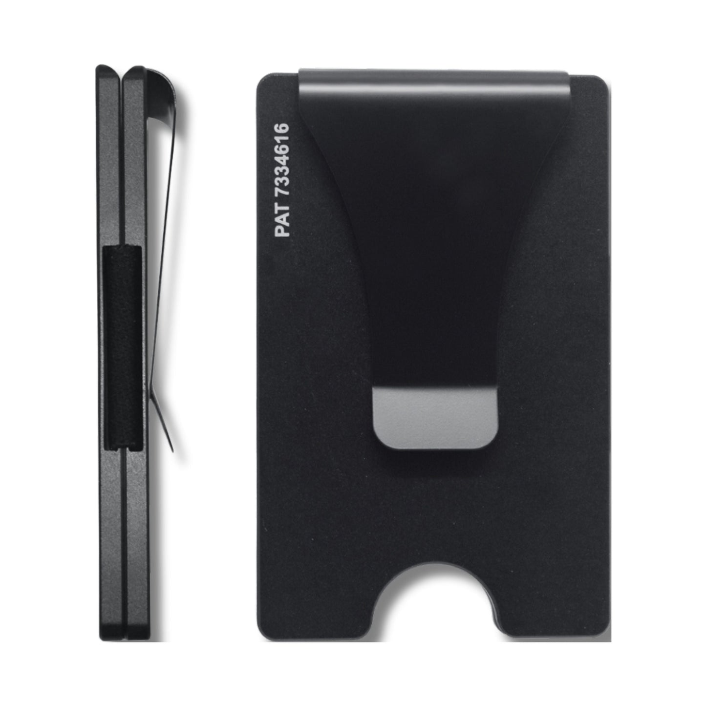 Storus Smart Wallet Premium Card Holder Money Clip Slim Minimalist RFID Blocking Front Pocket Wallet for Men, Father's Day, Groomsmen, Graduate, Gift - Black