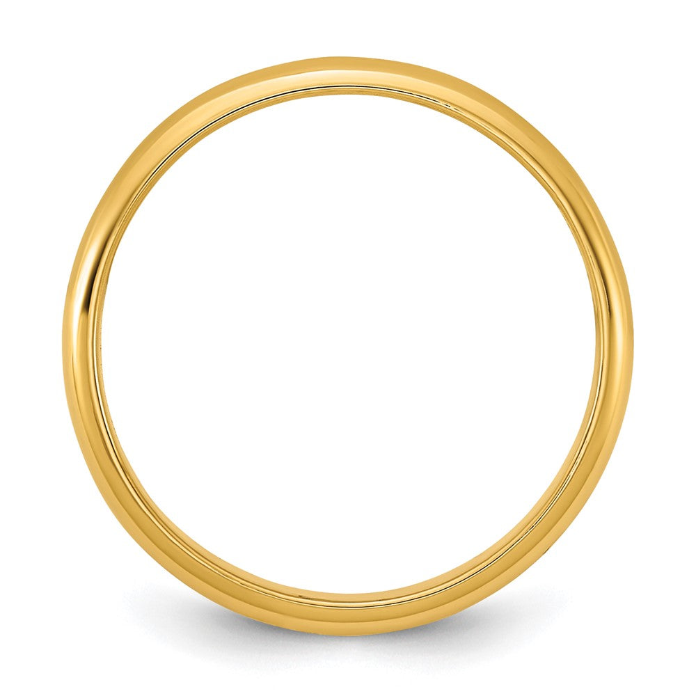 10k  2mm Half-Round Band Size 3 Baby / Children's Ring