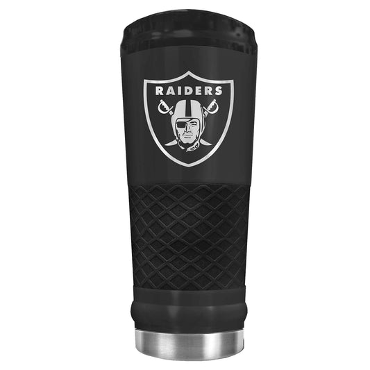 Black Las Vegas Raiders 24oz Stealth Matte Tumbler