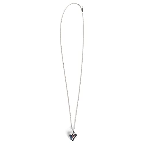 Silver-plated Heart Locket Dog Pet Loss 18 inch Necklace
