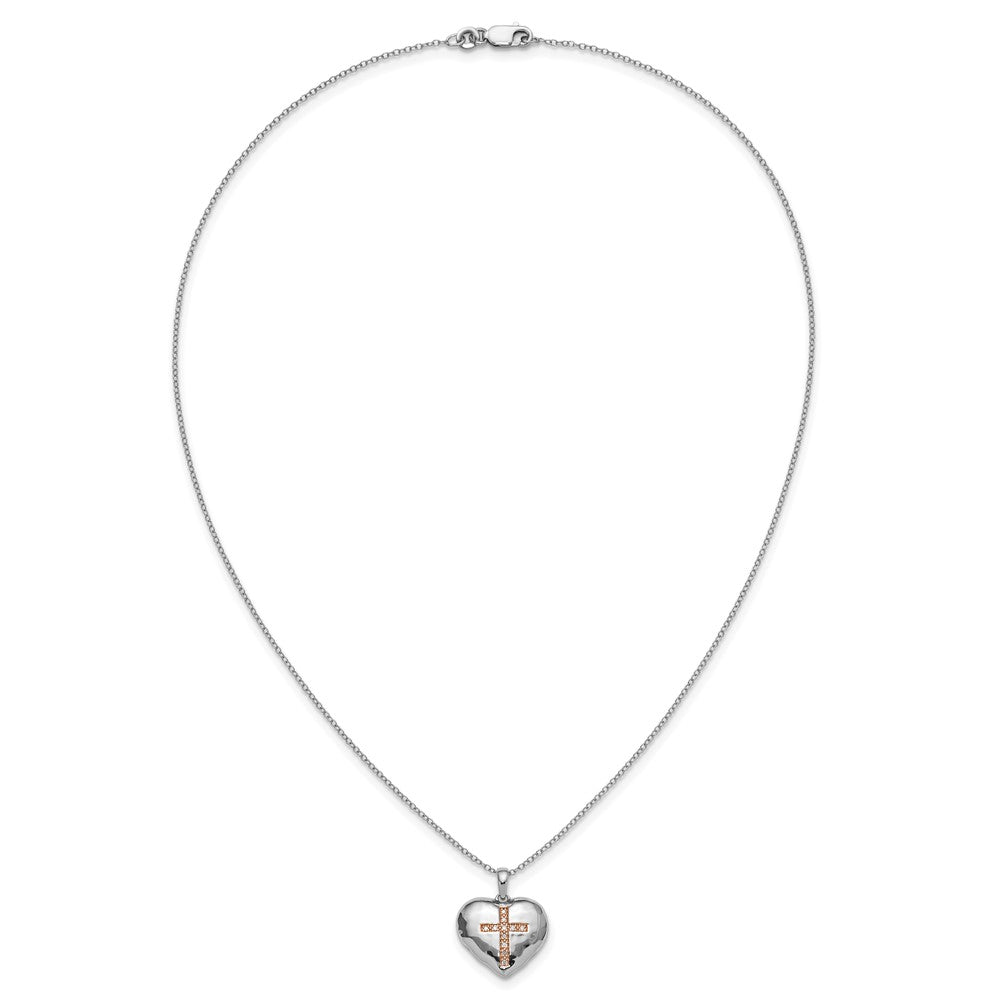 SS Diamond Pend Necklace