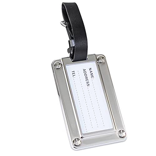 Natico Originals Silver-tone Luggage Tag