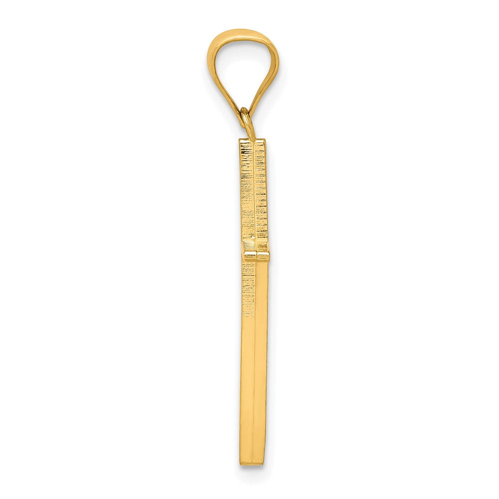 10k Gold Cross Pendant