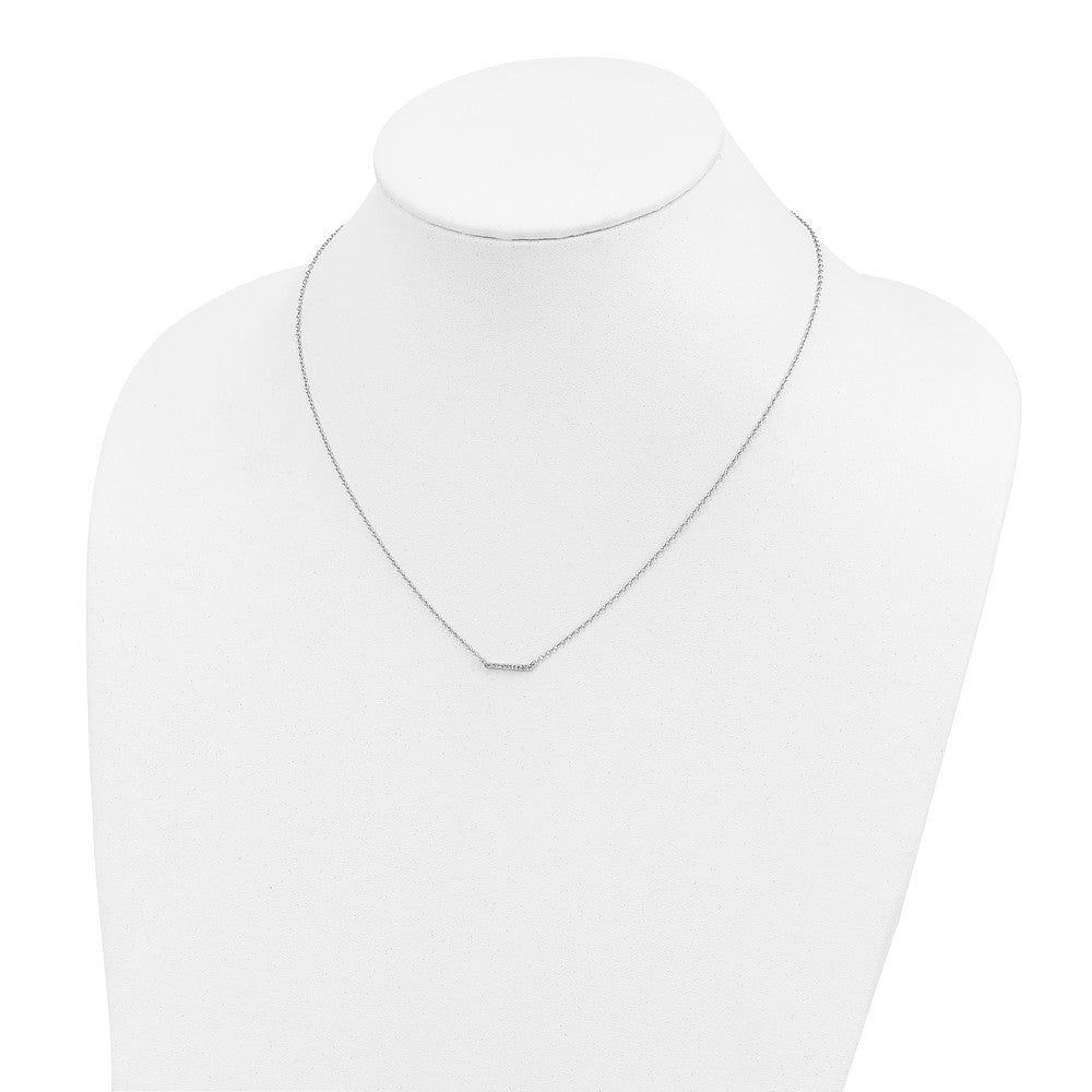 SS Diamond Pend Necklace