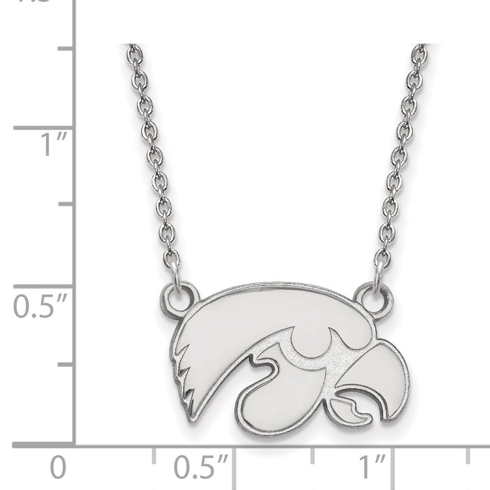 Women's Iowa Hawkeyes Sterling Silver Pendant Necklace