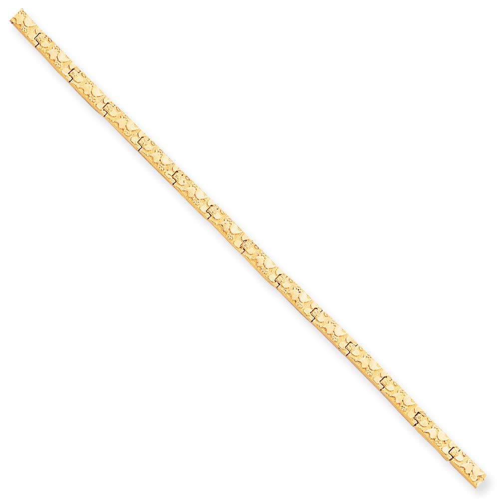 10k 5.5mm NUGGET Bracelet