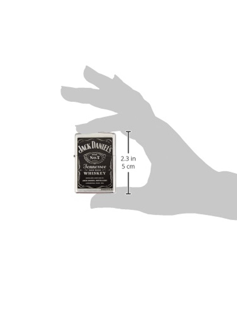 Zippo Jack Daniels Street Chrome 24779