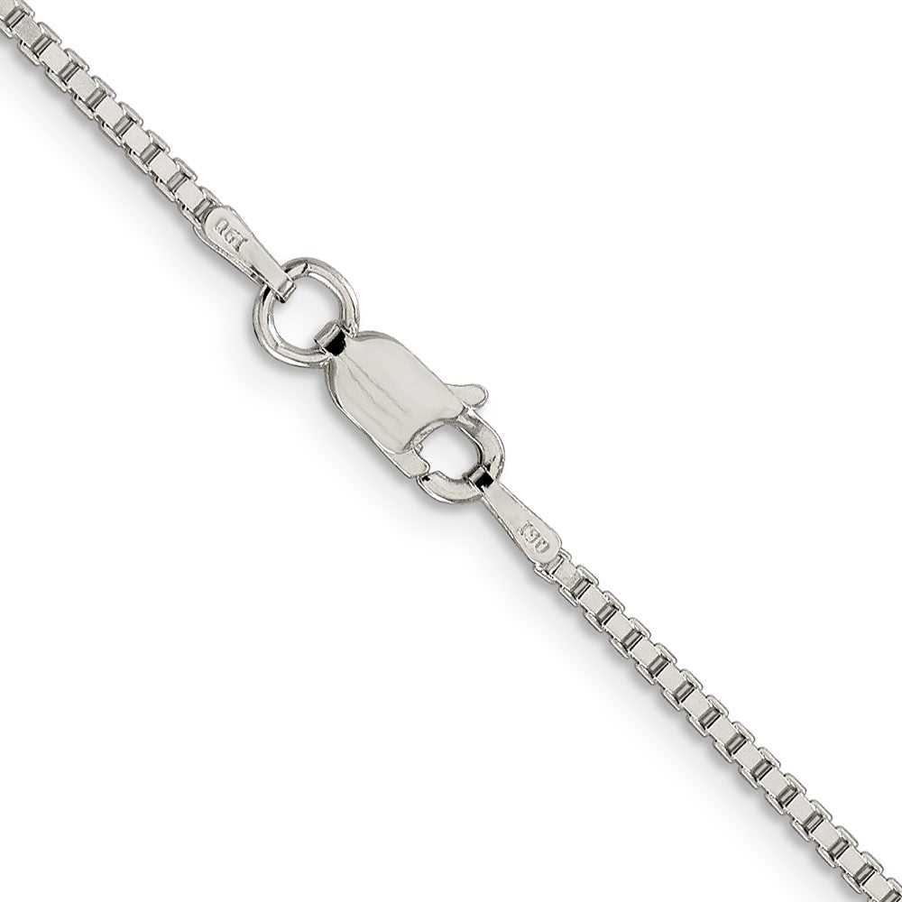 Sterling Silver 1.5mm Box Chain 20 Inches