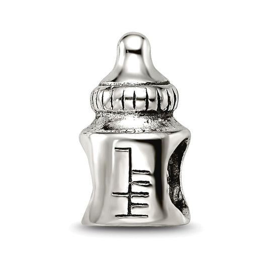 Sterling Silver Reflections Baby Bottle Bead