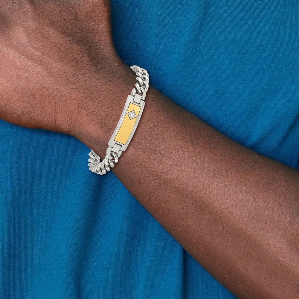 Stainless Steel Bracelet 9.5 inches