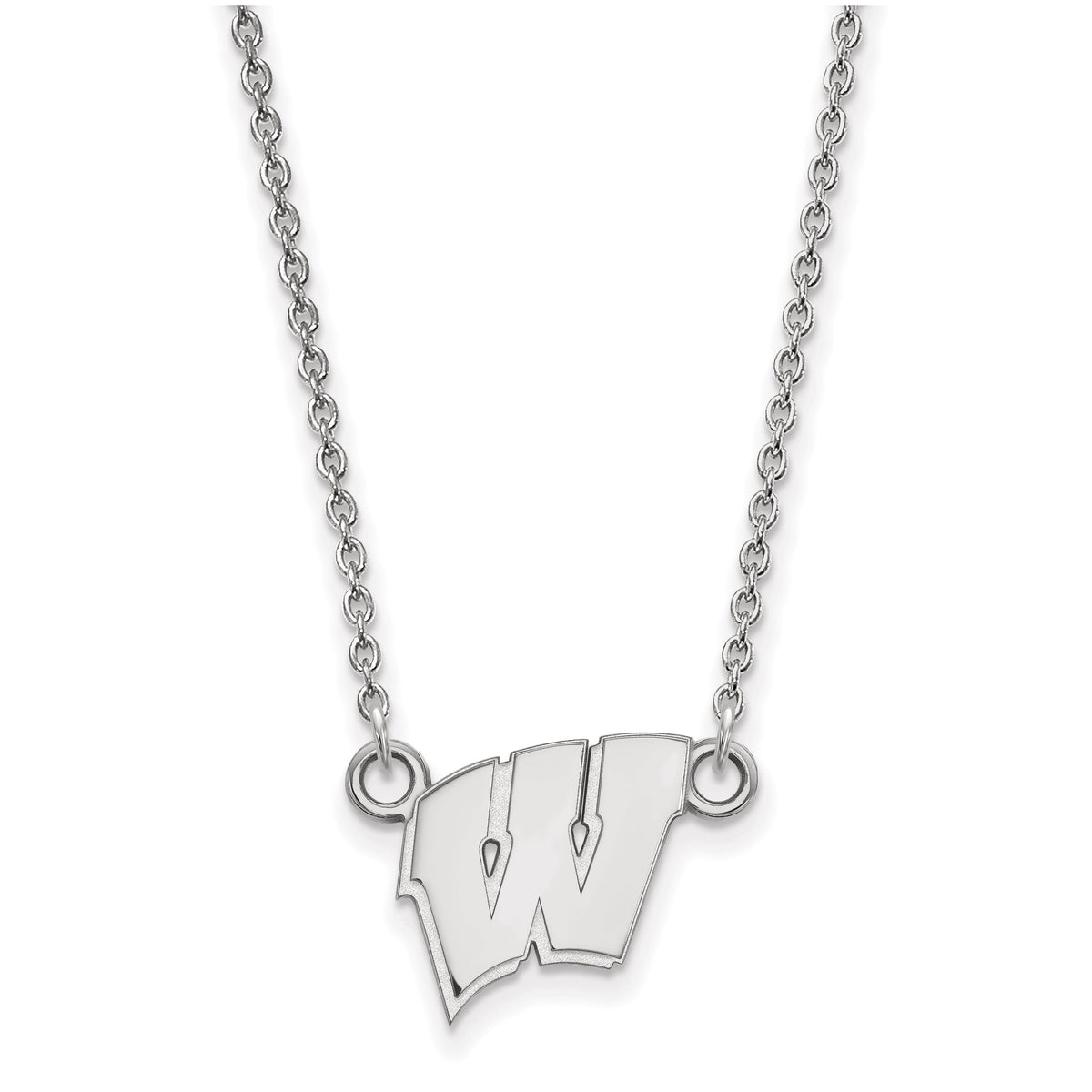 Women's Wisconsin Badgers Sterling Silver Pendant Necklace