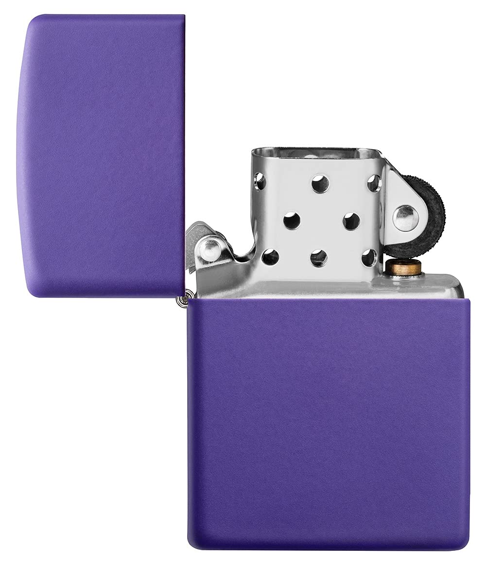 Zippo Purple Matte Pocket Lighter