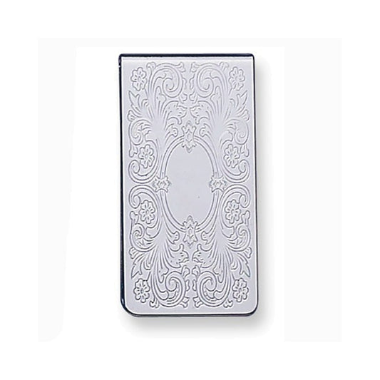 Silver-tone Money Clip