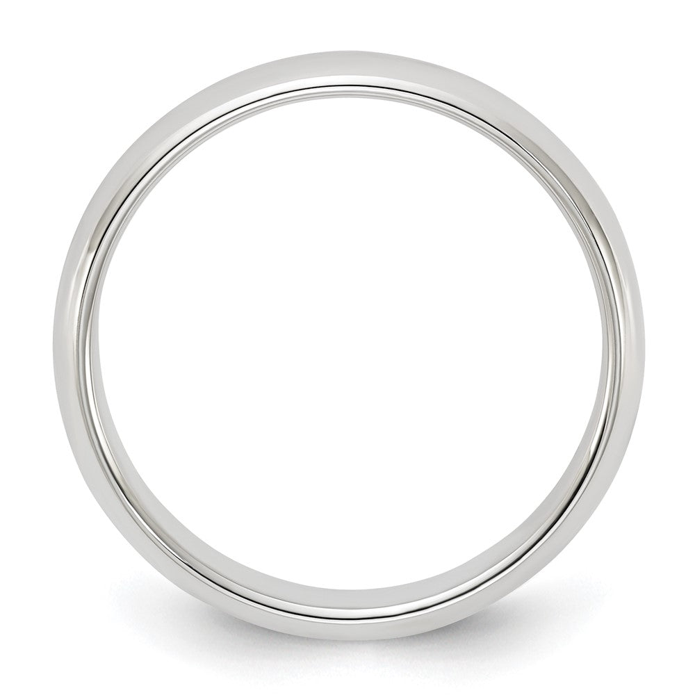 Sterling Silver 4mm Half Round Size 4.5 Band