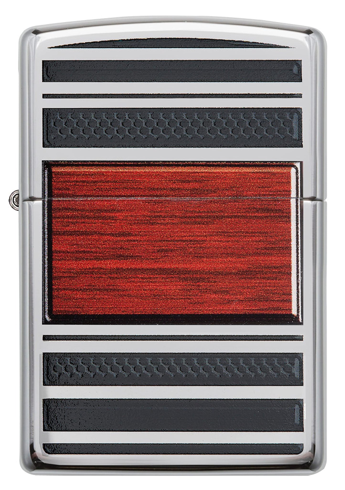 Zippo HP Chrome Pipe Wood Lighter