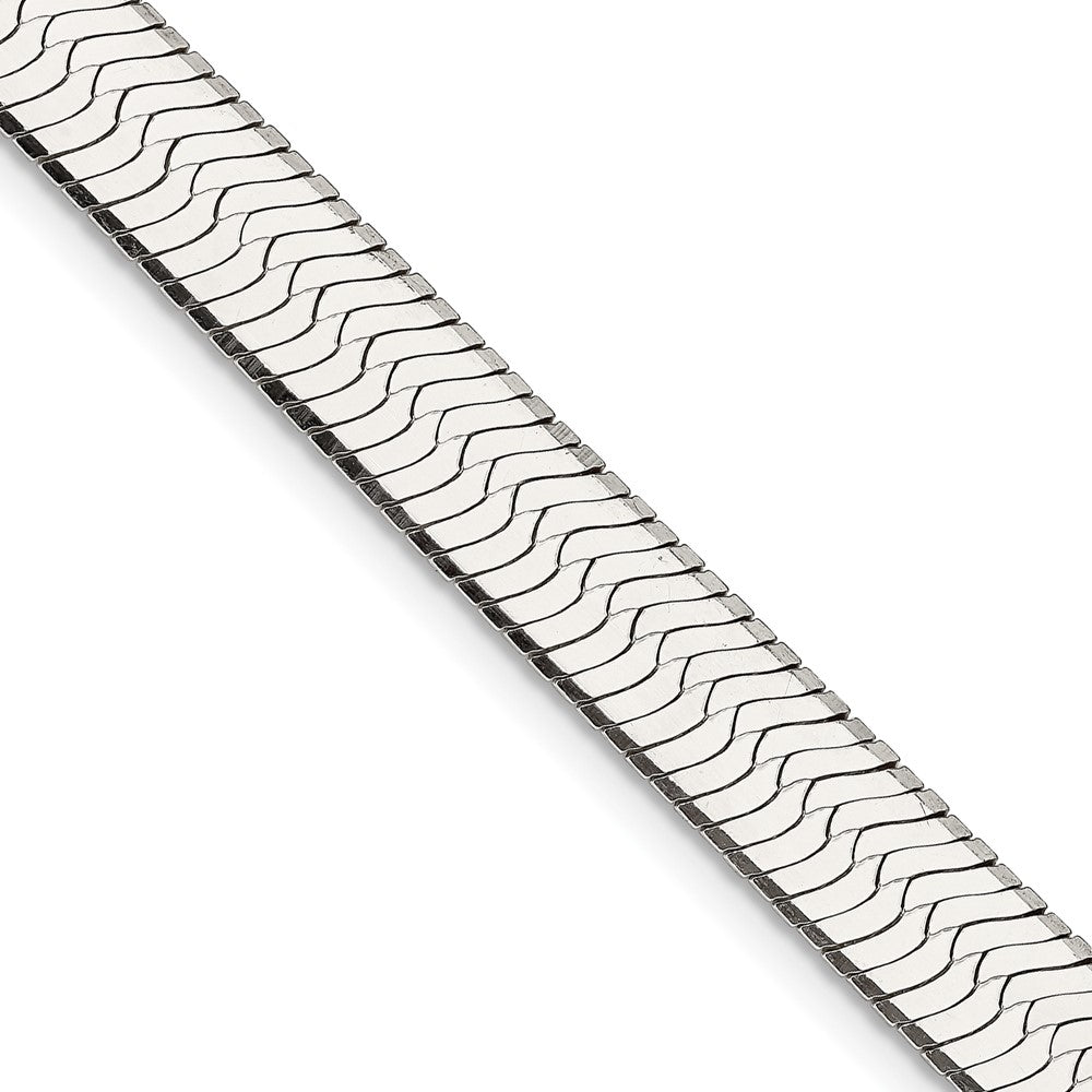 Sterling Silver 8.75mm Magic Herringbone Chain 20 Inches