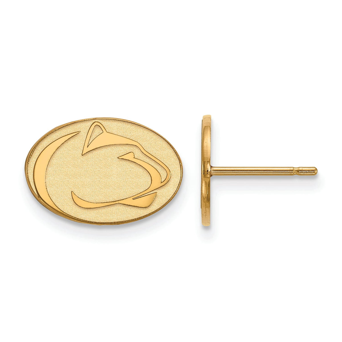 Women's Penn State Nittany Lions Gold Plated XS Post Earrings