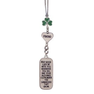 Friend, Irish Car Charm