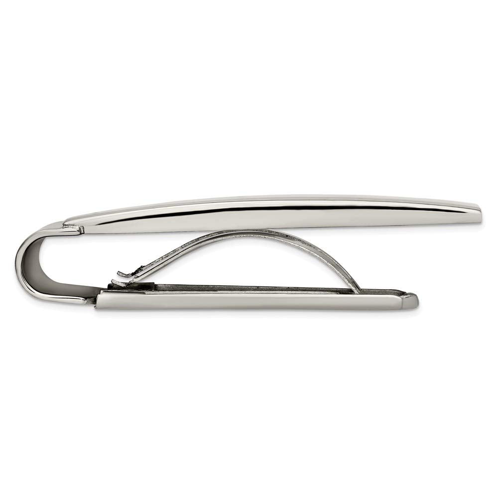 Primal Steel Stainless Steel Brushed and Polished Money Clip