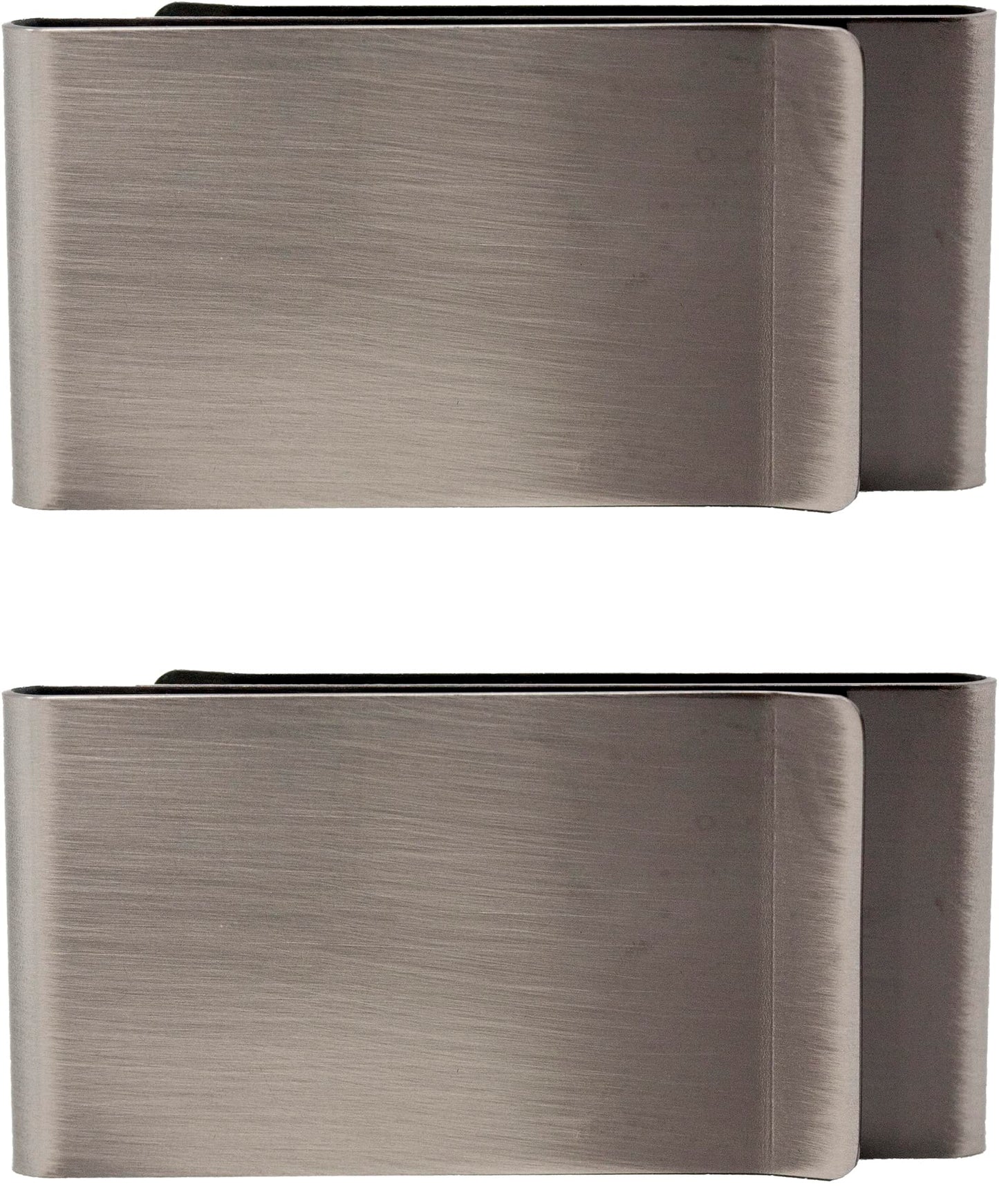 Chrome-Plated Double-Sided Boxed Money Clip