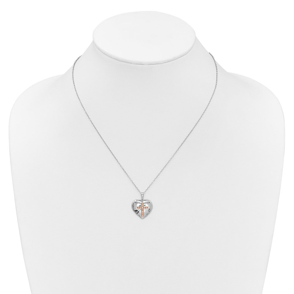 SS Diamond Pend Necklace