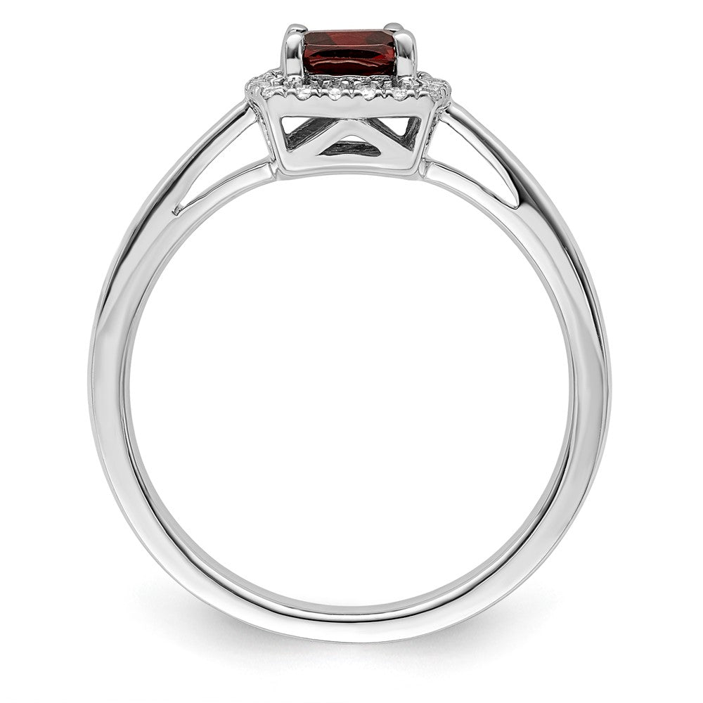 10kw ANT Garnet and Diamond Ring