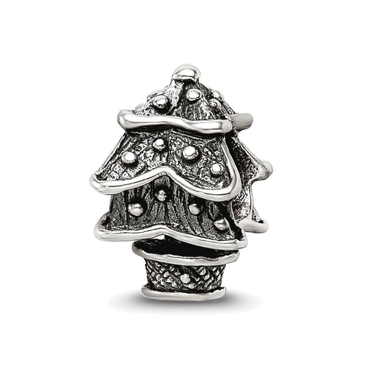 Sterling Silver Reflections Christmas Tree Bead