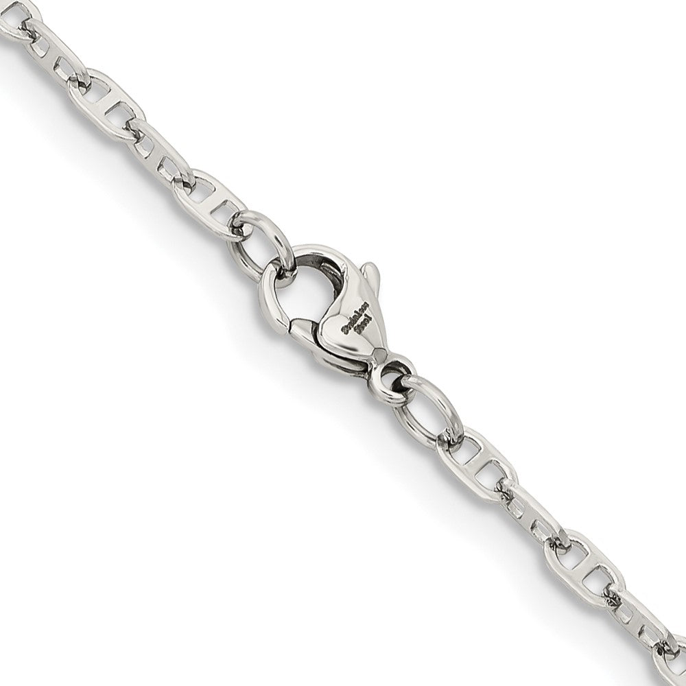 Stainless Steel Polished 2.75mm 18in Anchor Chain