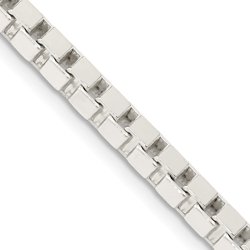 Sterling Silver 3.75mm Box Chain 26 Inches