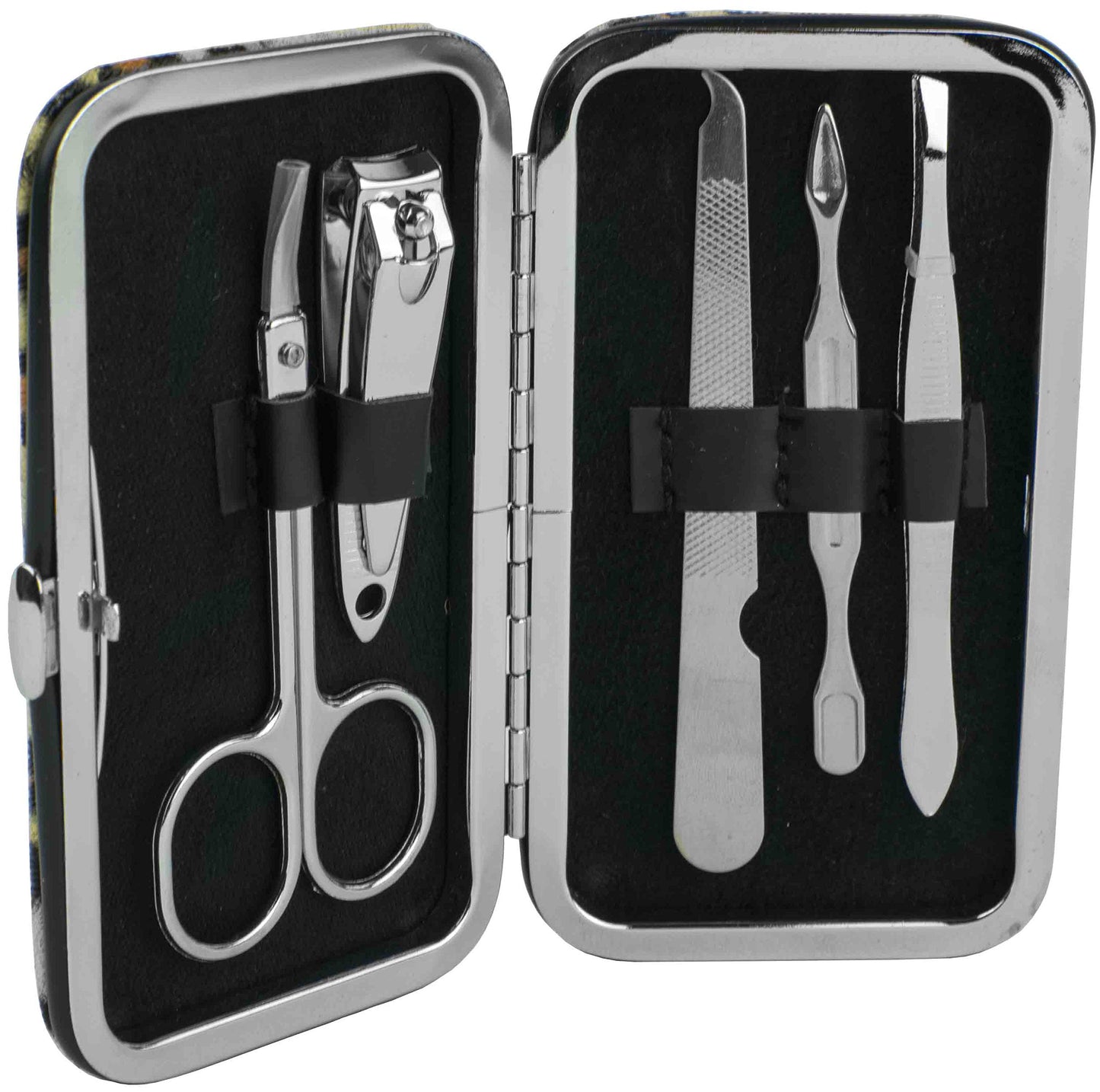 Leopard Print Case 5-Piece Manicure Set QGM20779