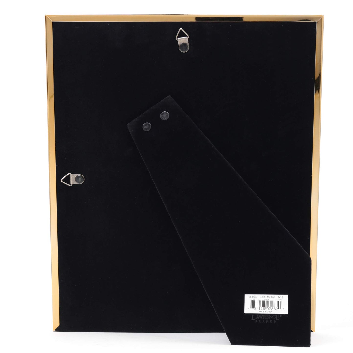 Lawrence Frames 10.98" x 12.91" Metal Picture Frame, Gold
