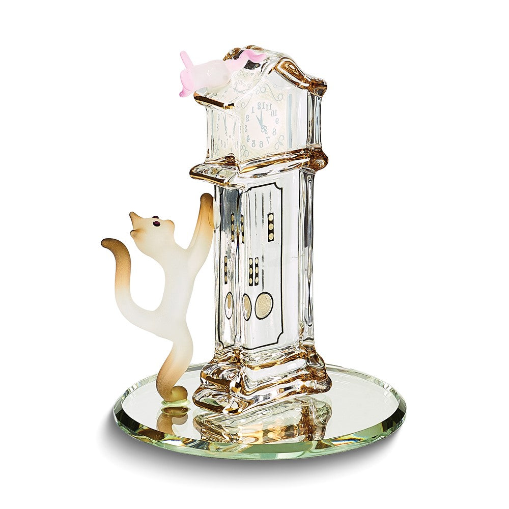 Glass Baron Hickory Dickory Clock