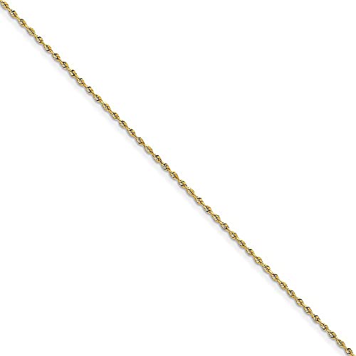 10k 1.85mm D/C Quadruple Rope Chain Anklet