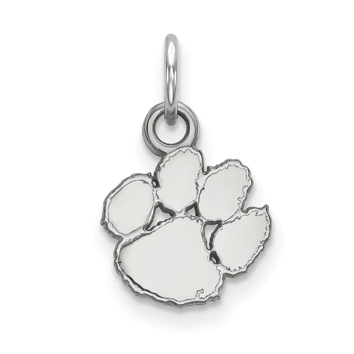Women's Clemson Tigers Sterling Silver XS Pendant