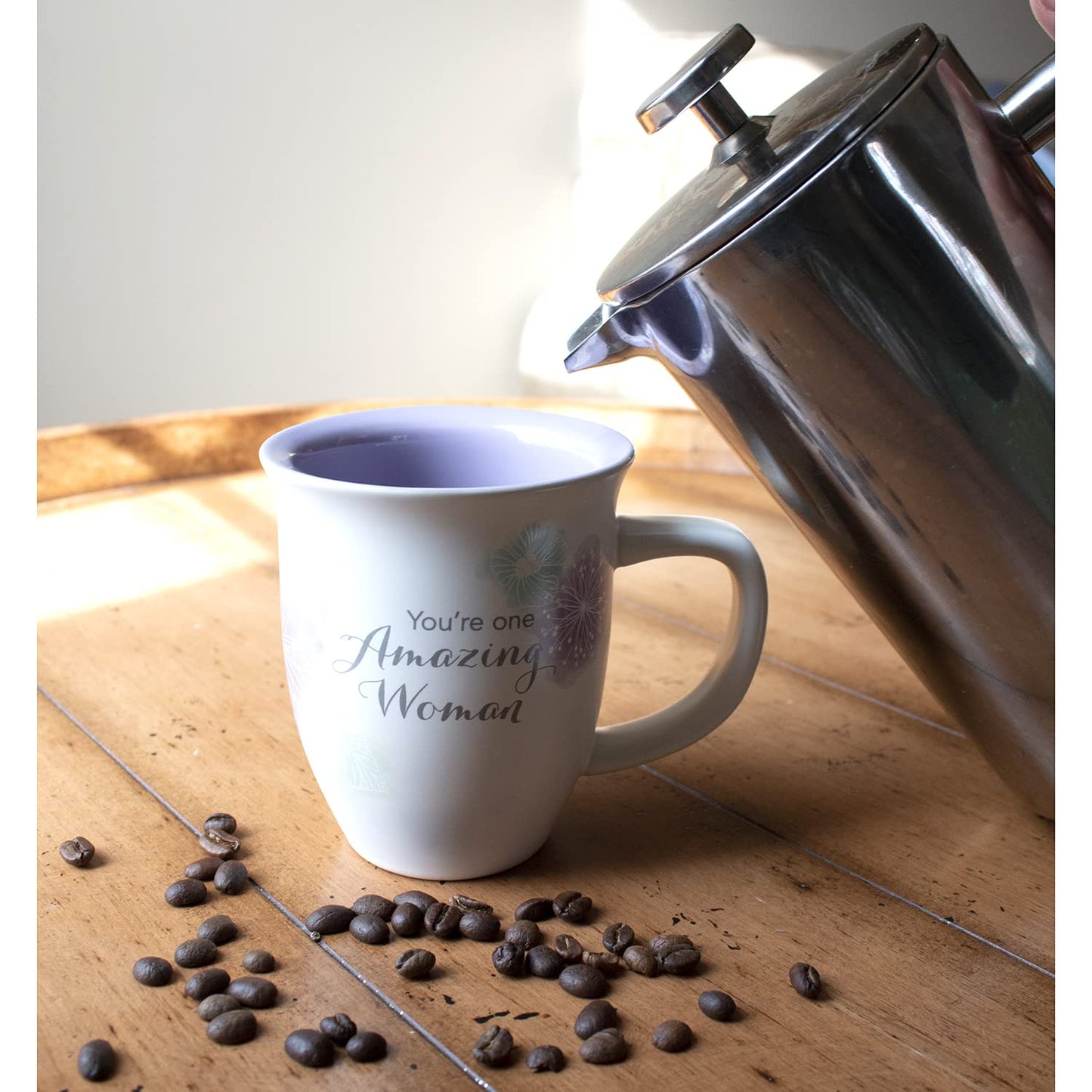 CA Gift 21042X Mug with Coaster - Amazing Woman