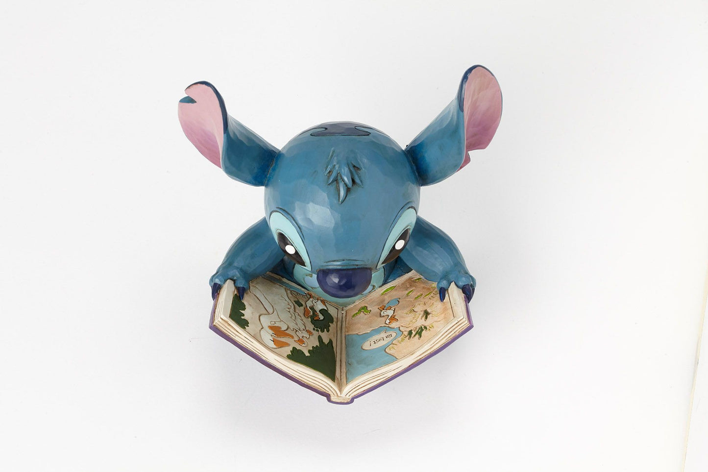 Disney Traditions by Jim Shore ‚ÄúLilo and Stitch‚Äù Stitch with a Storybook Stone Resin Figurine, 5.75‚Äù