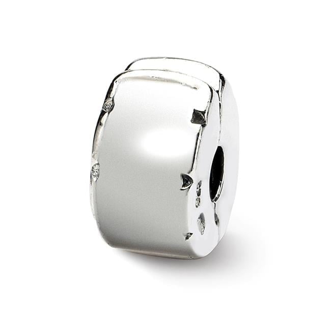 Sterling Silver Reflections Hinged Clip Bead