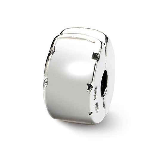 Sterling Silver Reflections Hinged Clip Bead