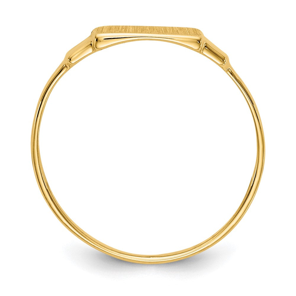 10K Signet Ring Yellow Gold