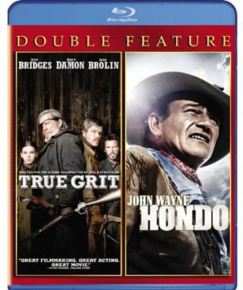 True Grit (2010) / Hondo Double Feature [Blu-ray]