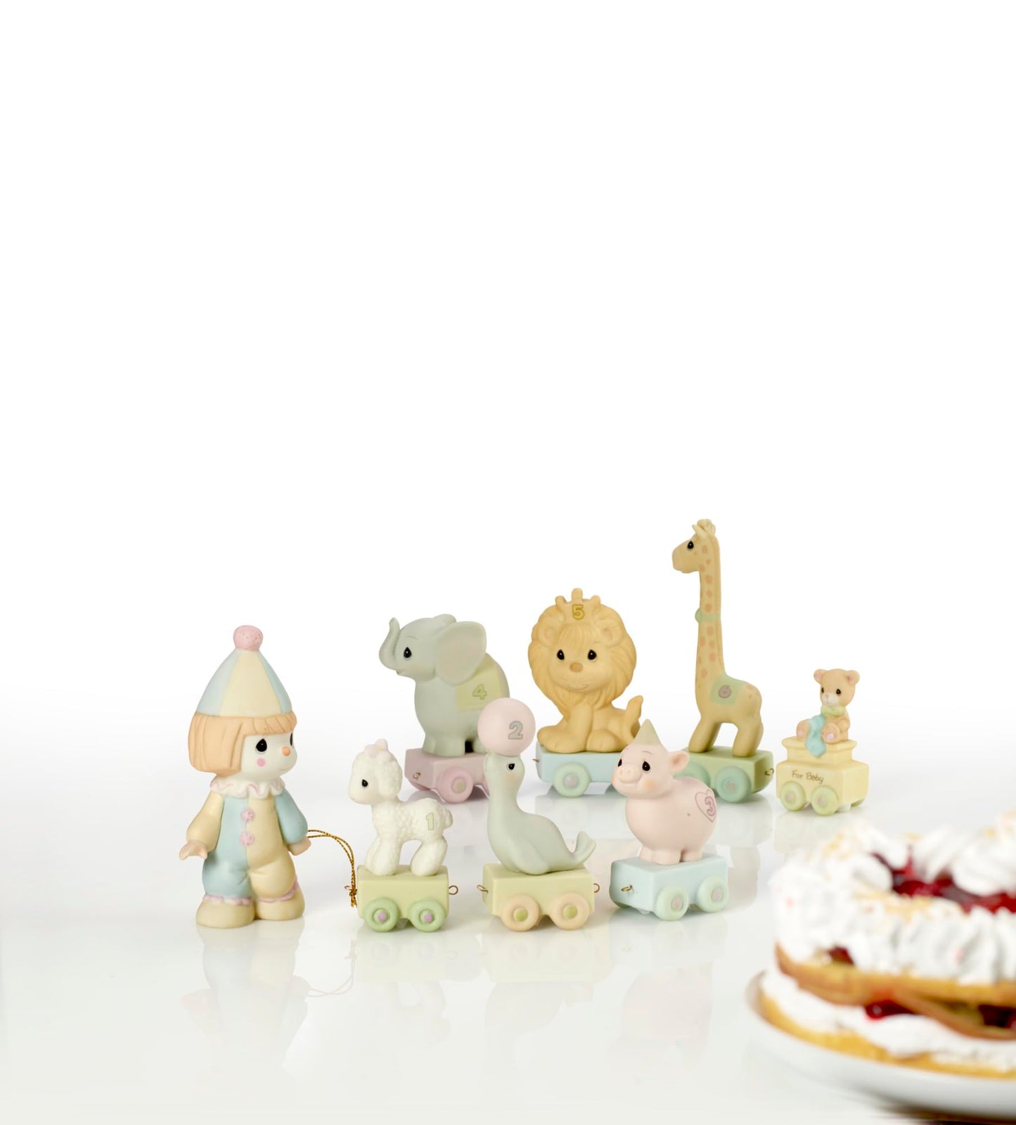 Precious Moments Birthday Train, Age 2, God Bless You On Your Birthday Figurine, Count 1