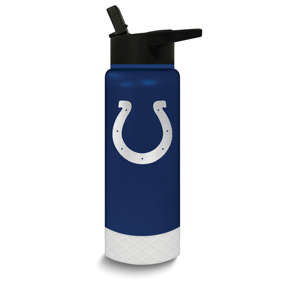 NFL Indianapolis Colts Stainless Steel Silicone Grip 24 oz. Water Bottle