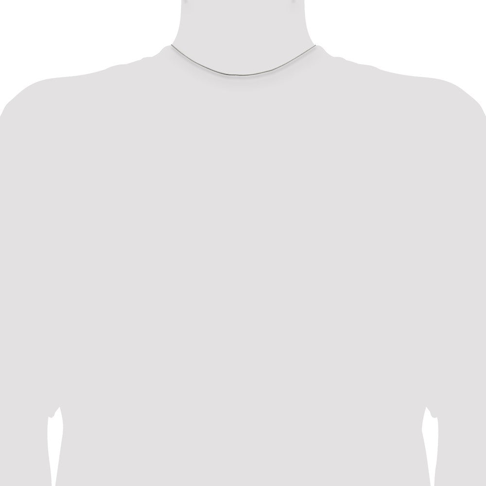 Sterling Silver .8mm Snake Chain 14 Inches