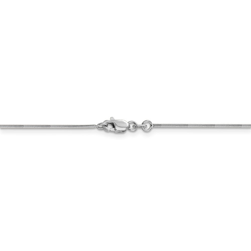10k WG .9mm Round Snake Chain