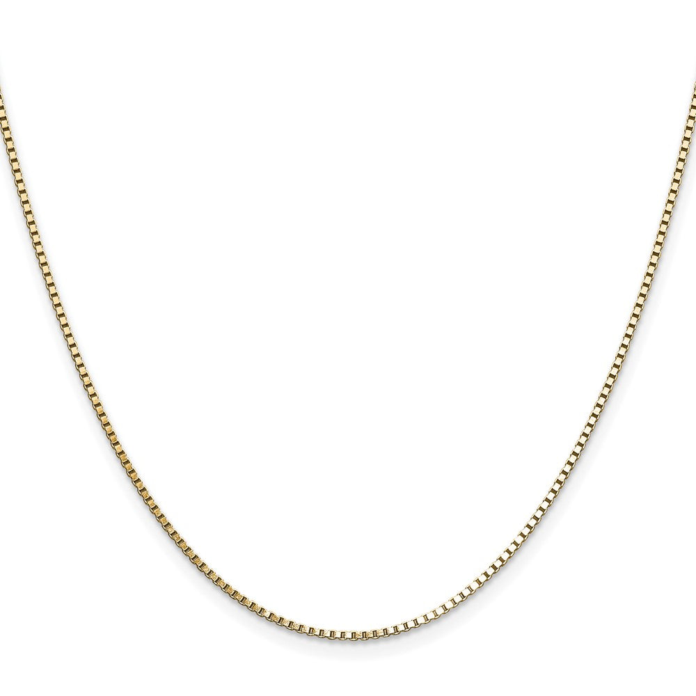 14K 1.10mm Box Chain