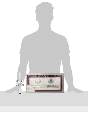Stephan Baby Birth Certificate, First Tooth and First Curl Holders Keepsake Box