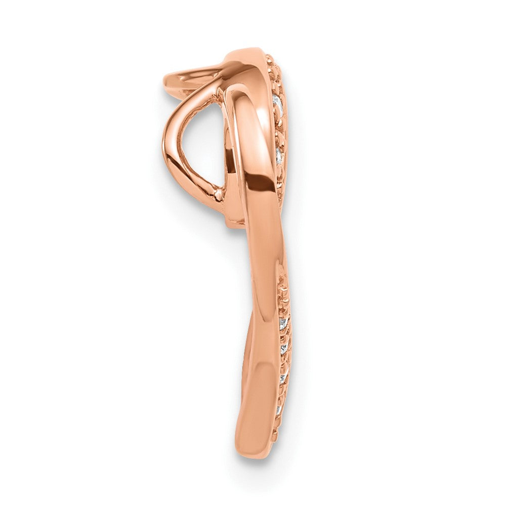 10kr Diamond Heart Pendant