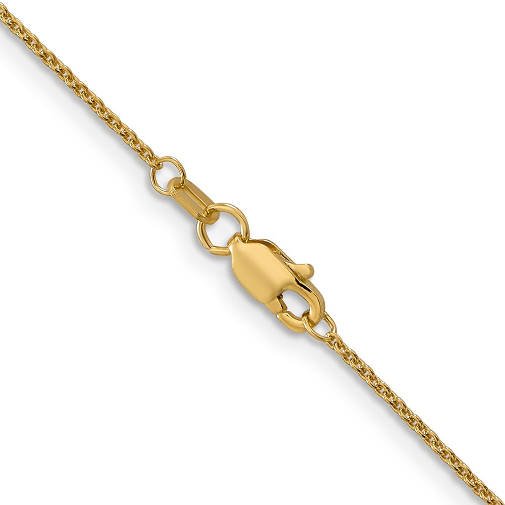 14k 1mm Cable Chain (Zeppie Personalized Chain)